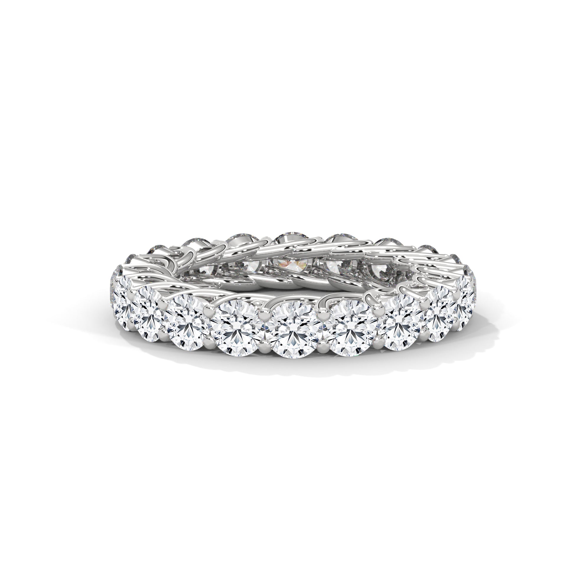 ROUND SHAPE ETERNITY DIAMOND RING
