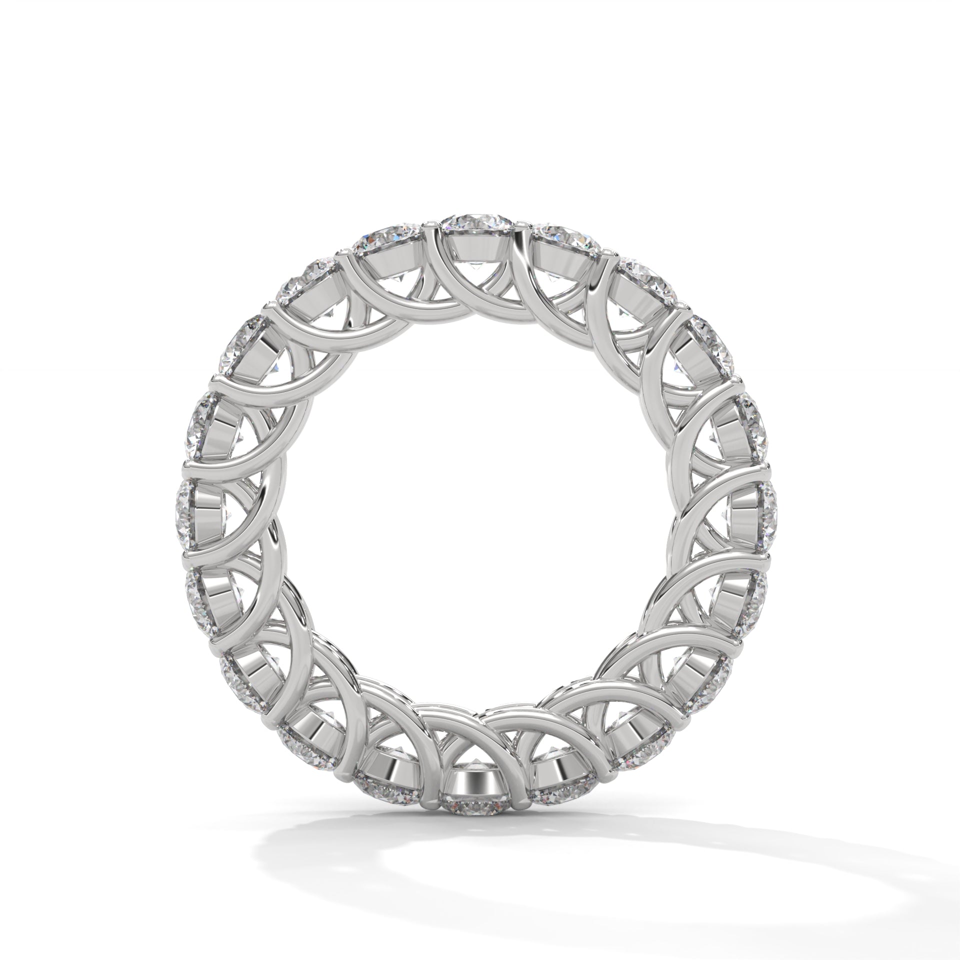 ROUND SHAPE ETERNITY DIAMOND RING