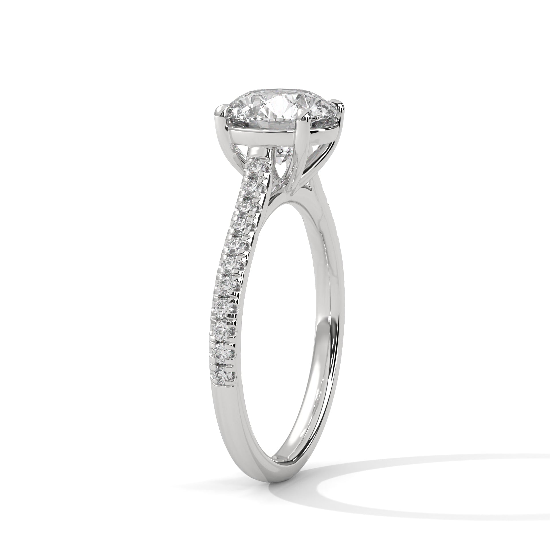 0.50 carat Labgrown Diamond Round Shape Ring
