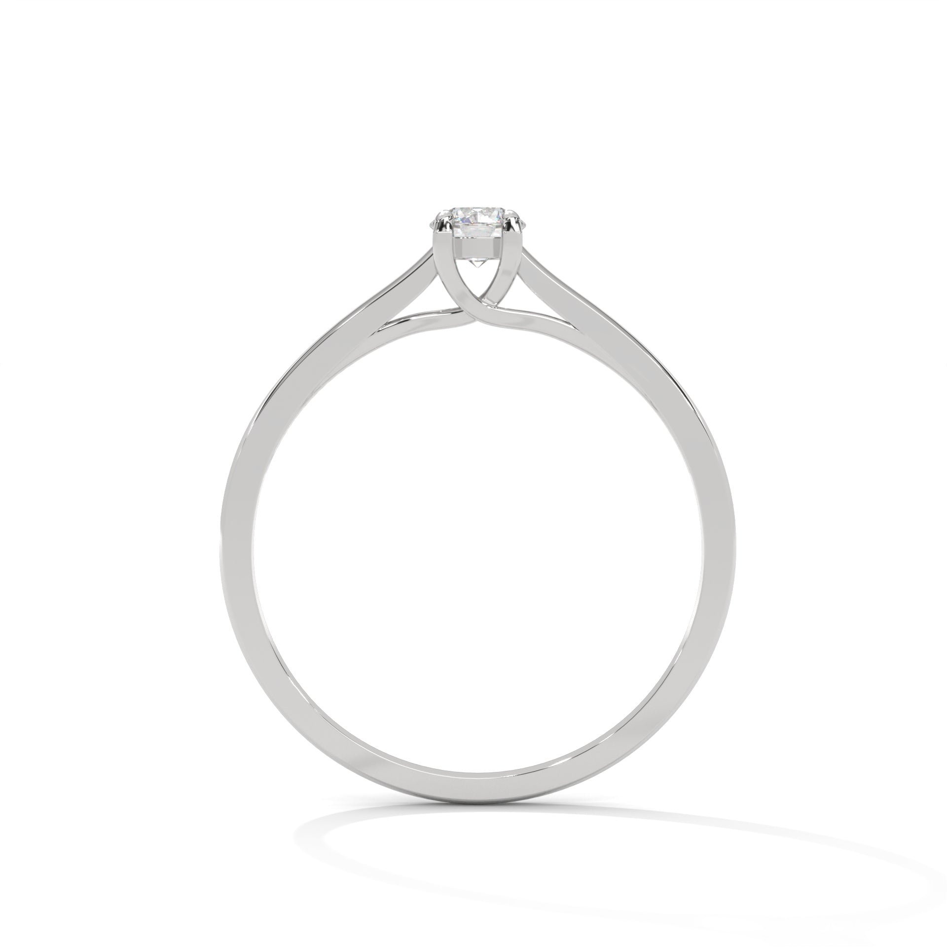 0.20 Carat Round Solitaire Ring
