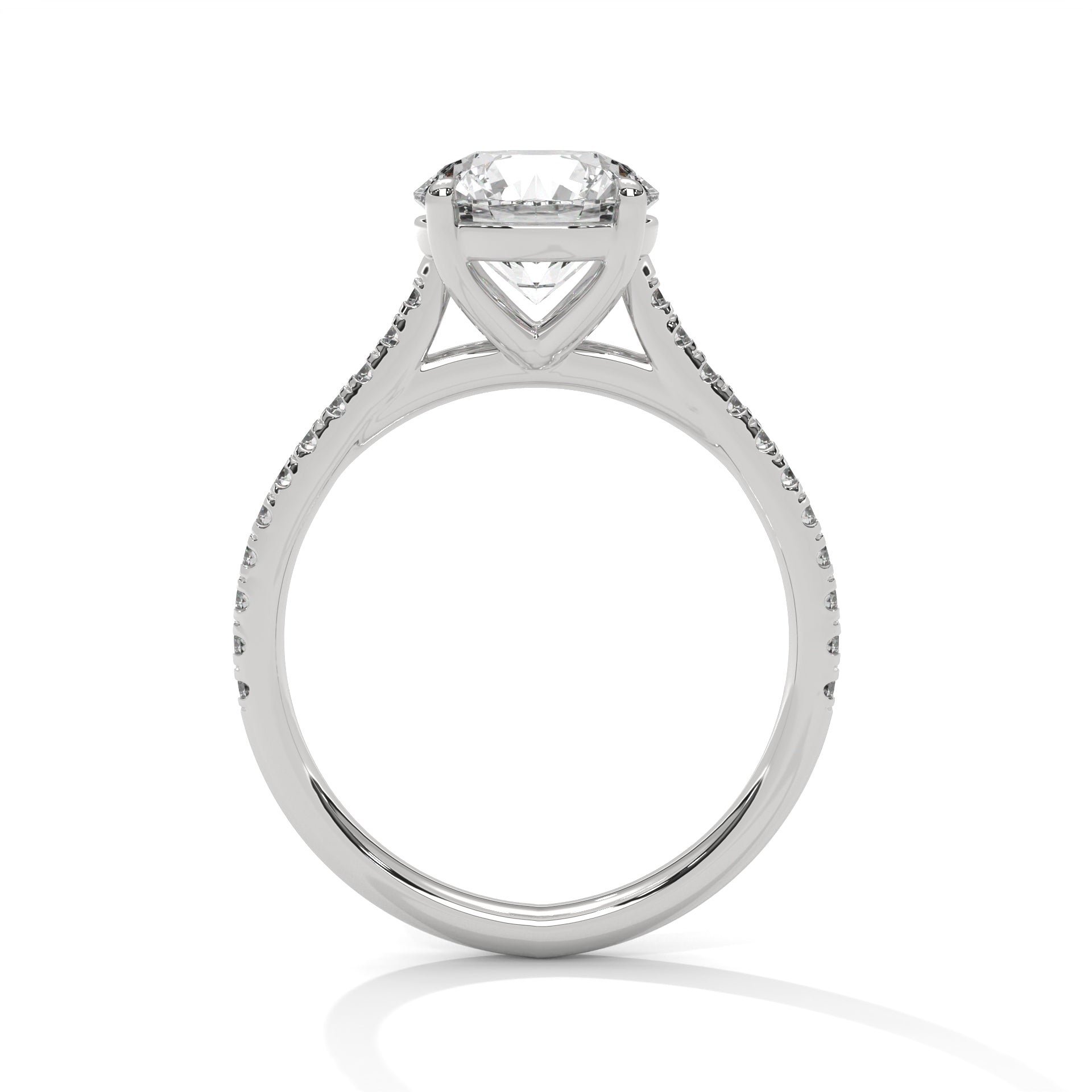 0.50 carat Labgrown Diamond Round Shape Ring