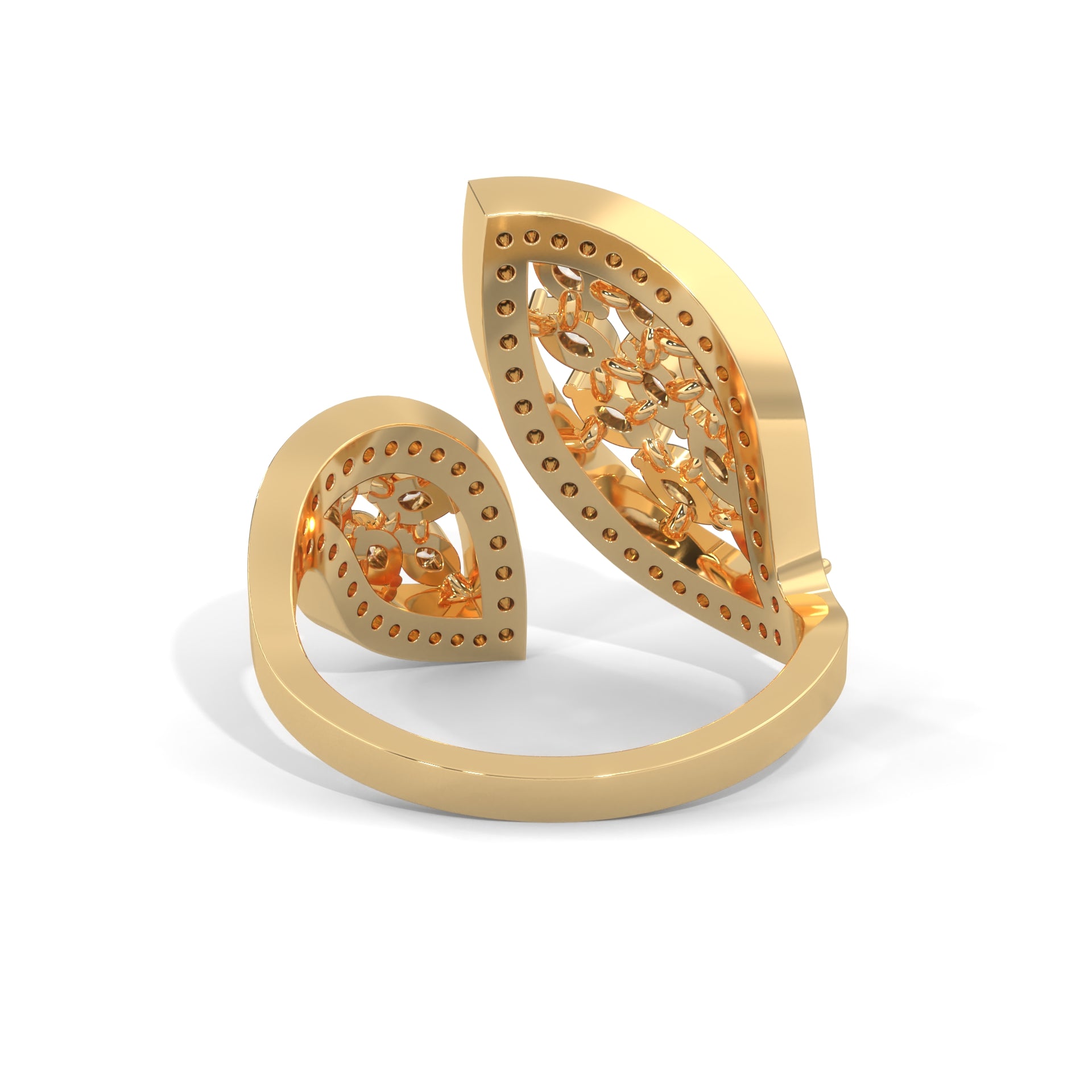 Marquise Shape Cocktail Ring