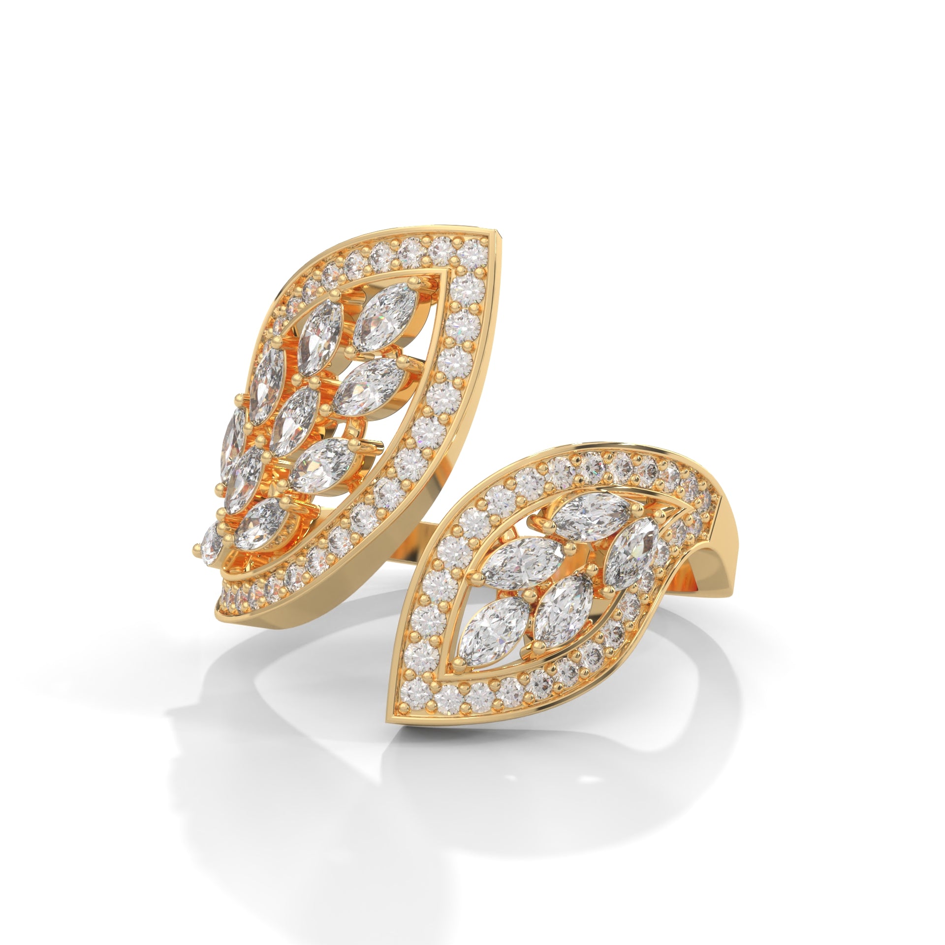 Marquise Shape Cocktail Ring