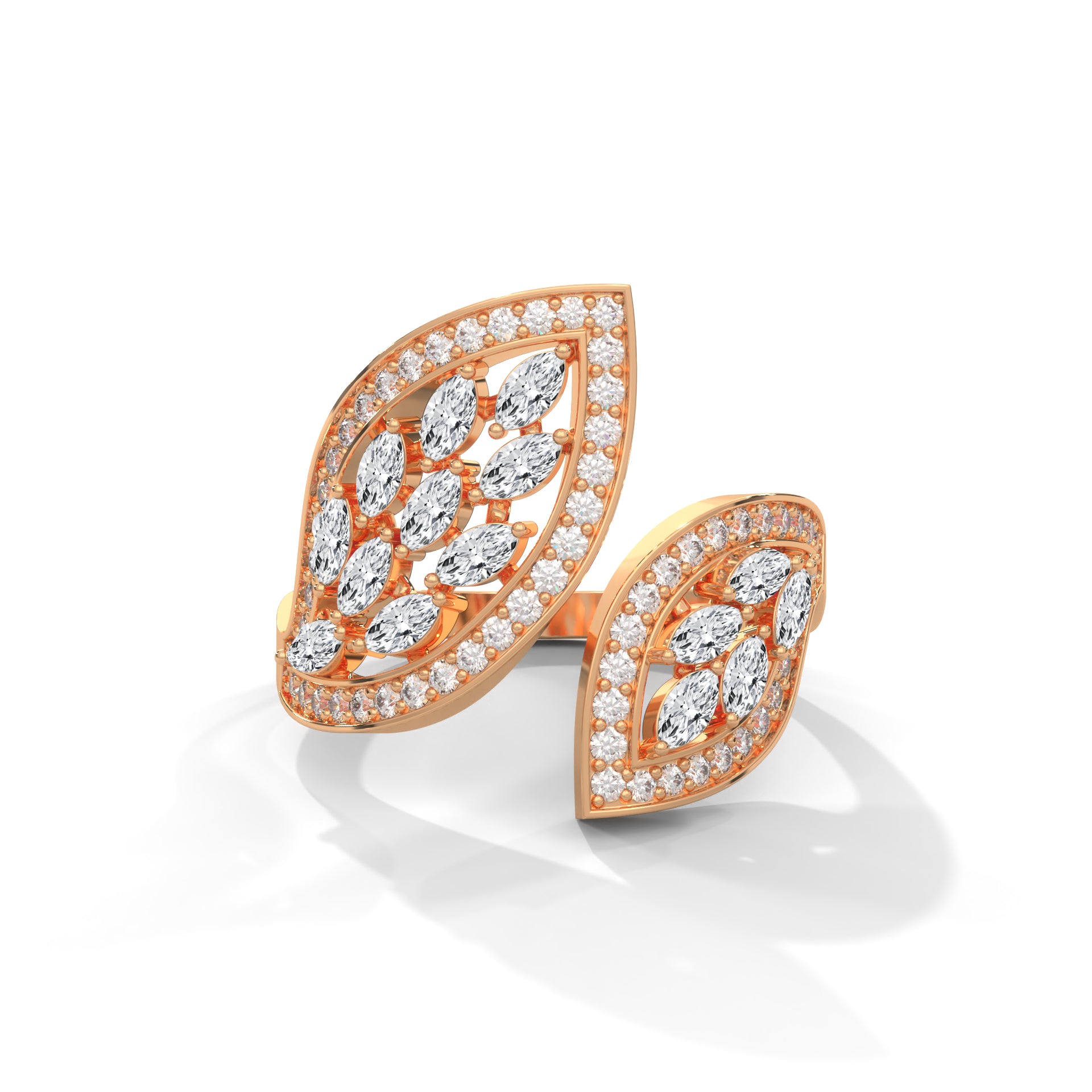 Marquise Shape Cocktail Ring