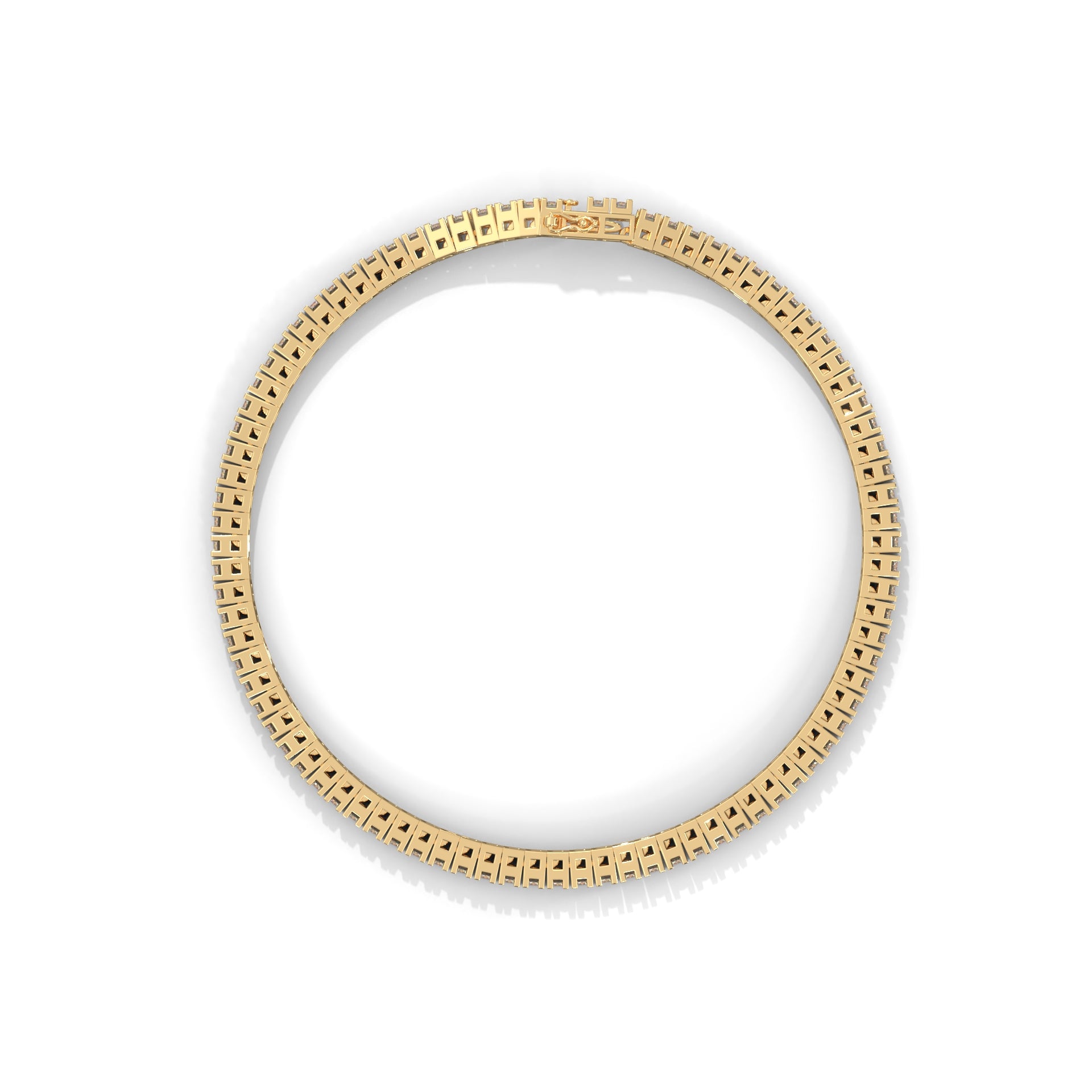0.025 POINTER ROUND TENNIS BRACELET