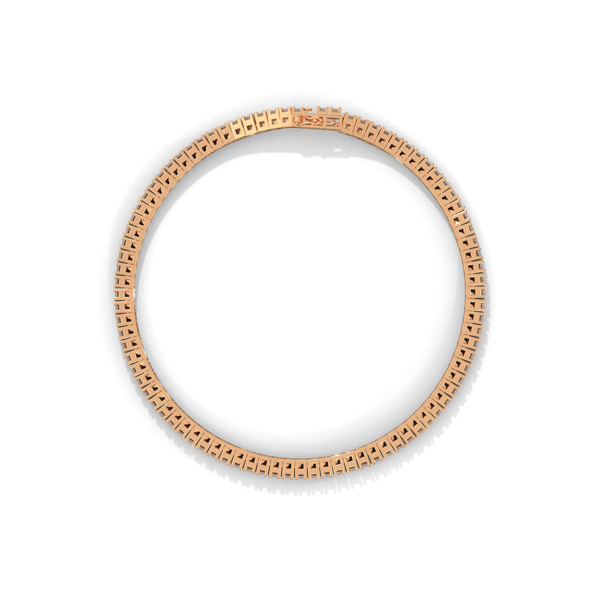0.025 POINTER ROUND TENNIS BRACELET