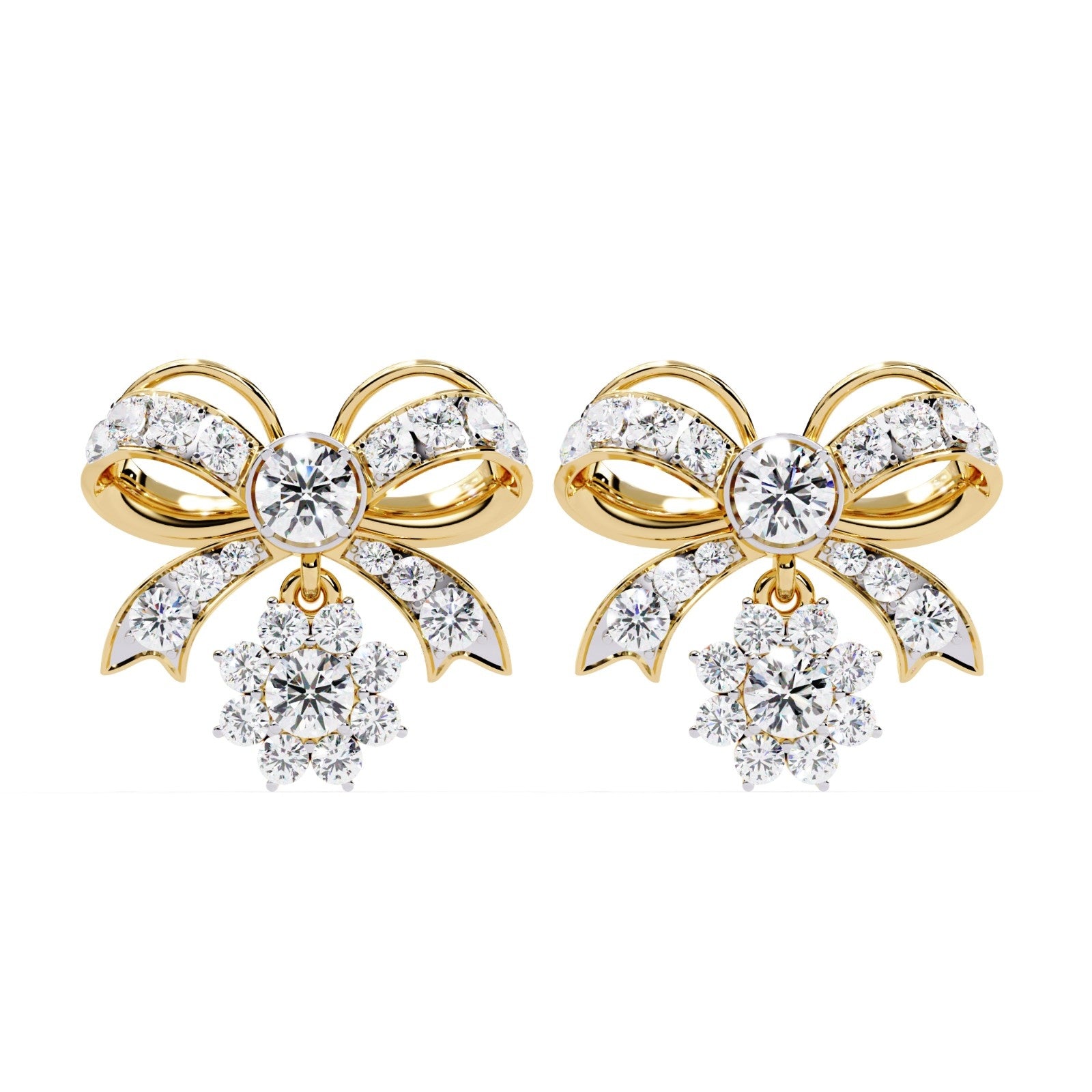 Ladies Broches Look Earring | ATYANTA JEWELS