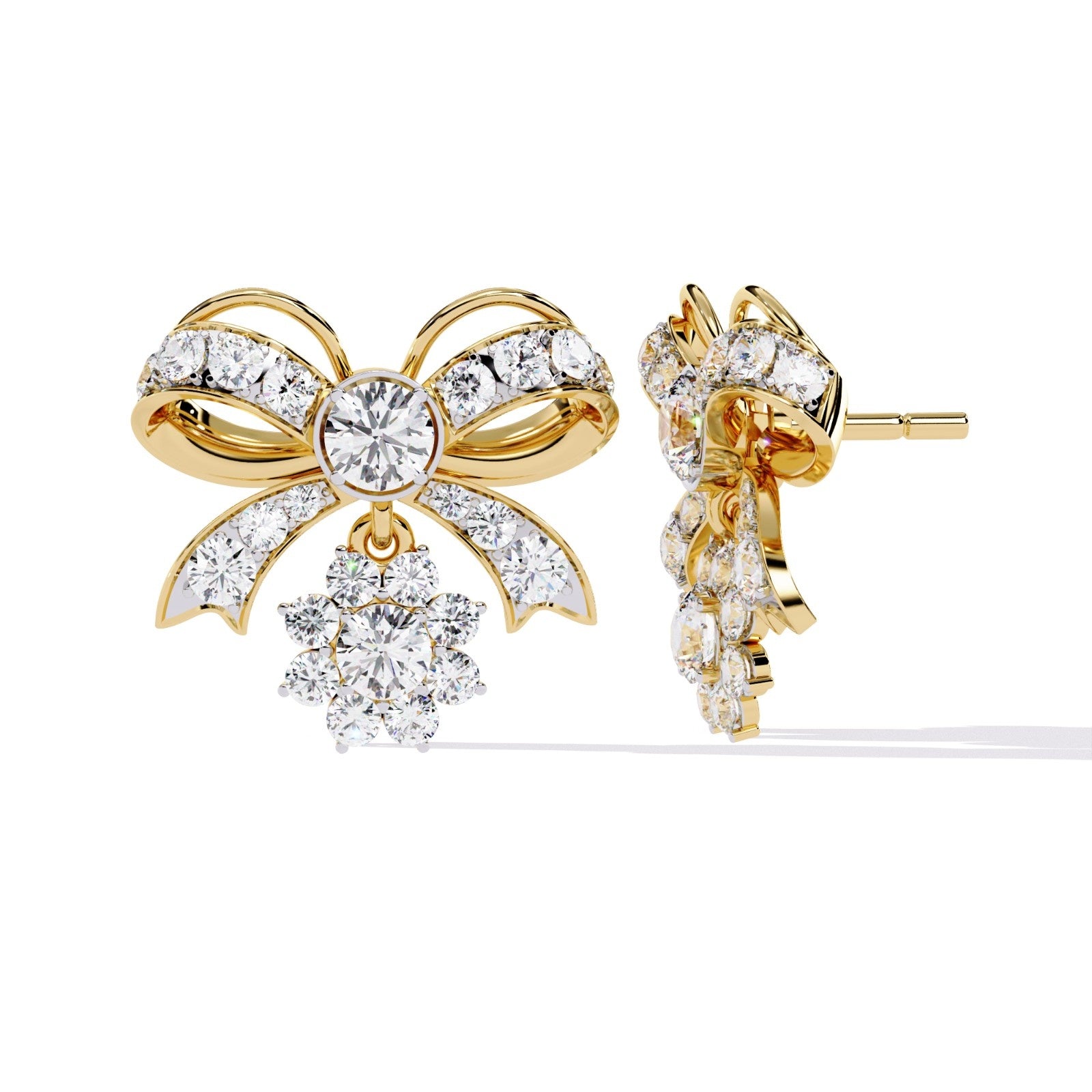 Ladies Broches Look Earring | ATYANTA JEWELS