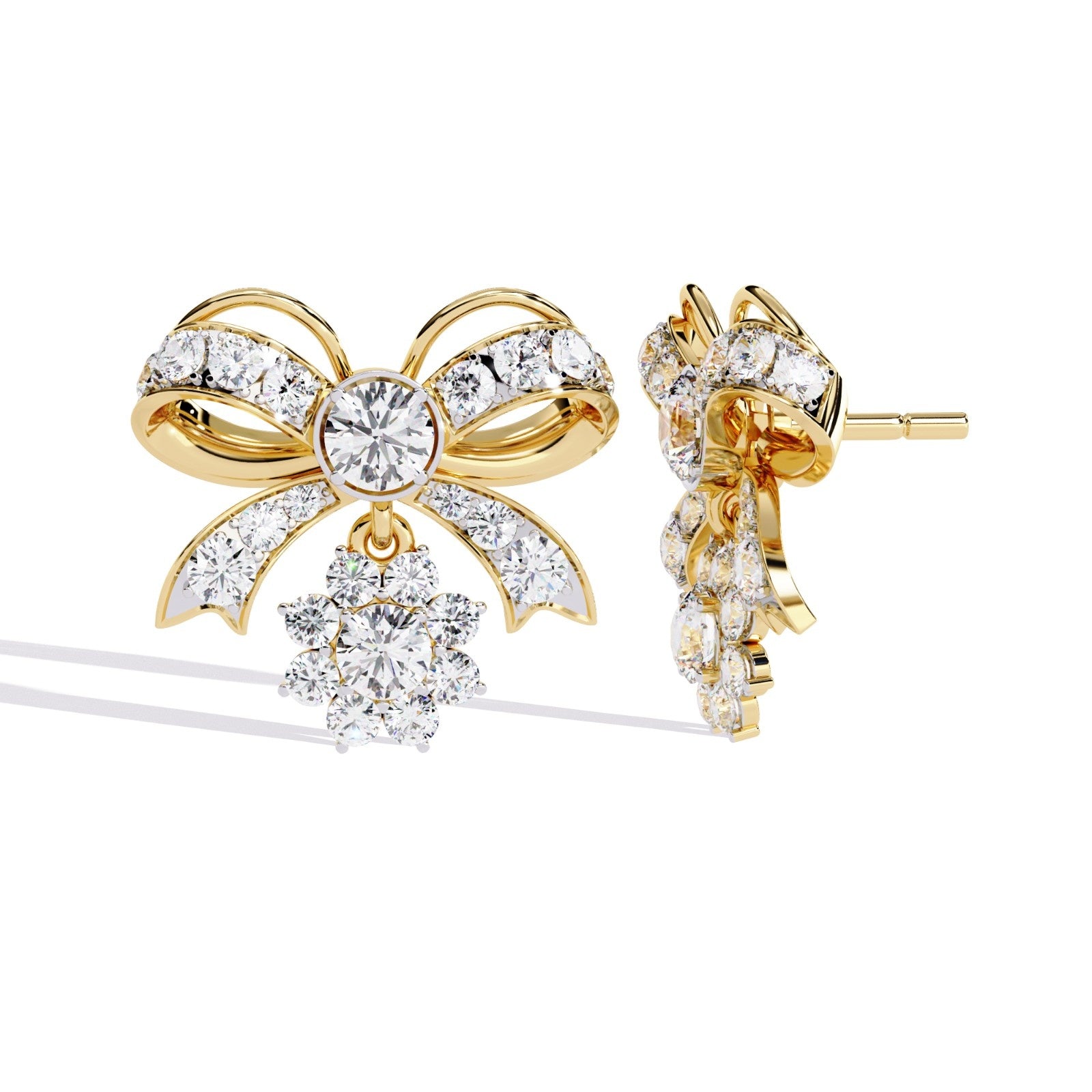Ladies Broches Look Earring | ATYANTA JEWELS
