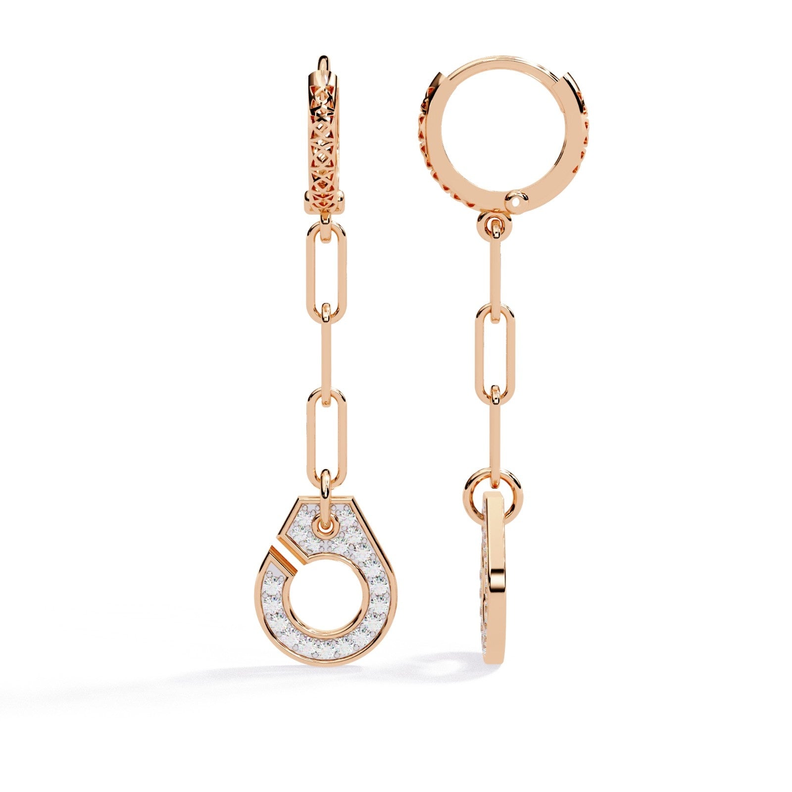 Ethical Elegance Round shape Earrings | ATYANTA JEWELS