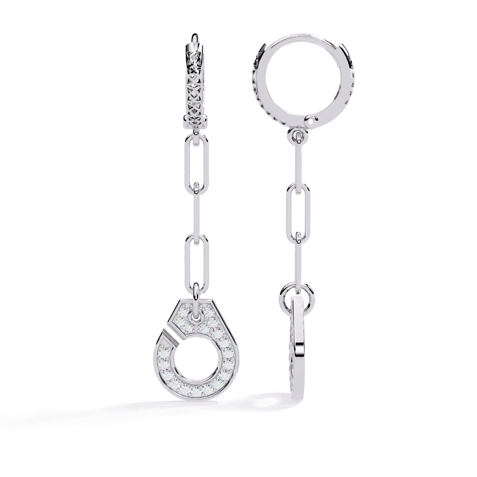 Ethical Elegance Round shape Earrings | ATYANTA JEWELS