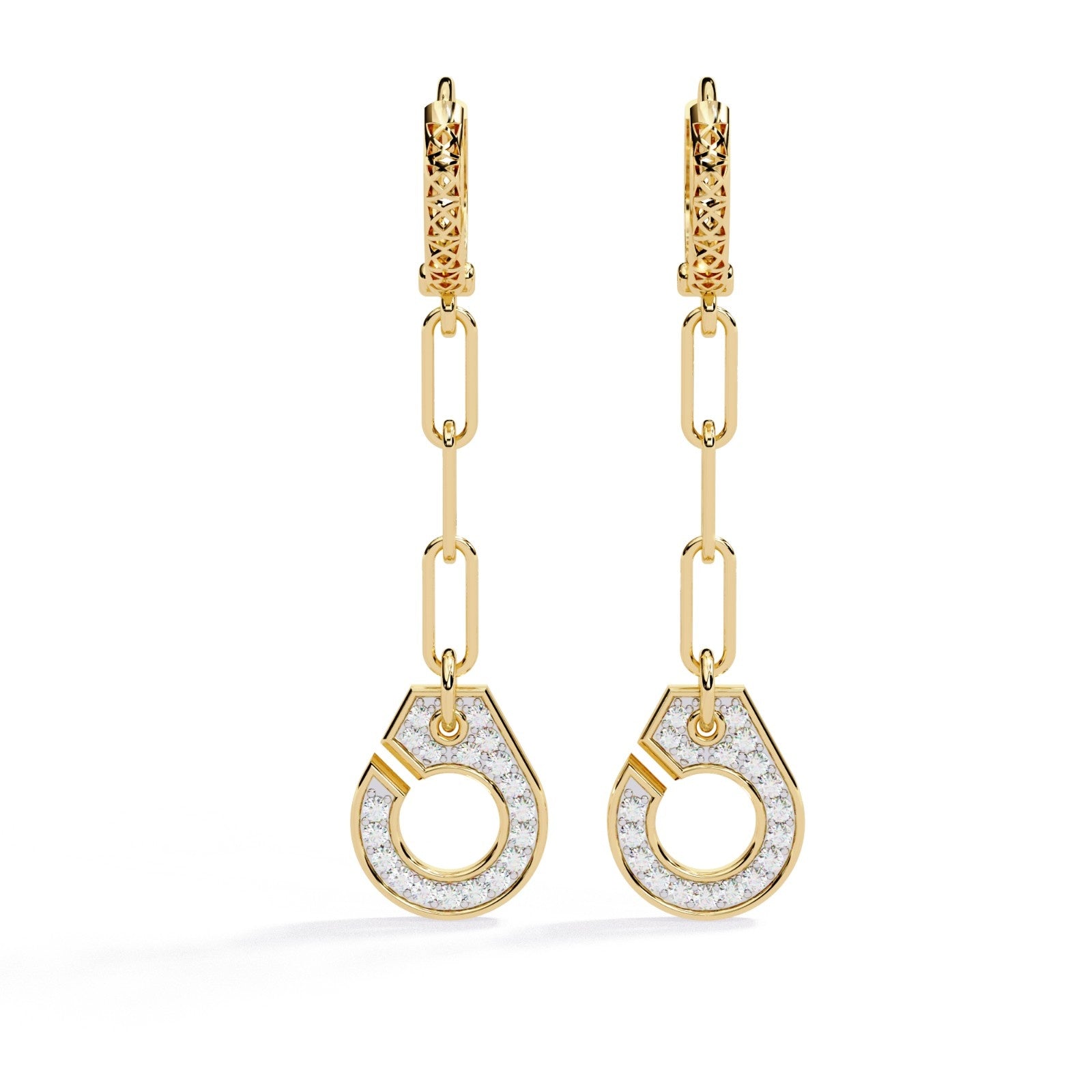 Ethical Elegance Round shape Earrings | ATYANTA JEWELS
