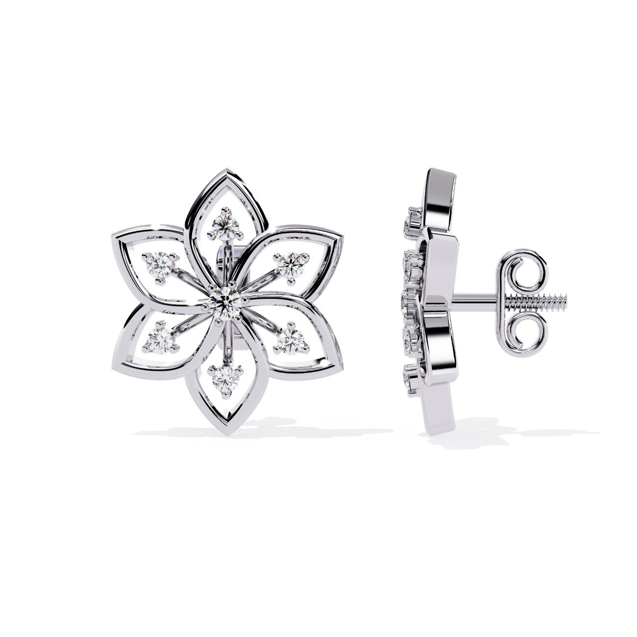 The Harleen Labgrown Diamond Earrings | ATYANTA JEWELS