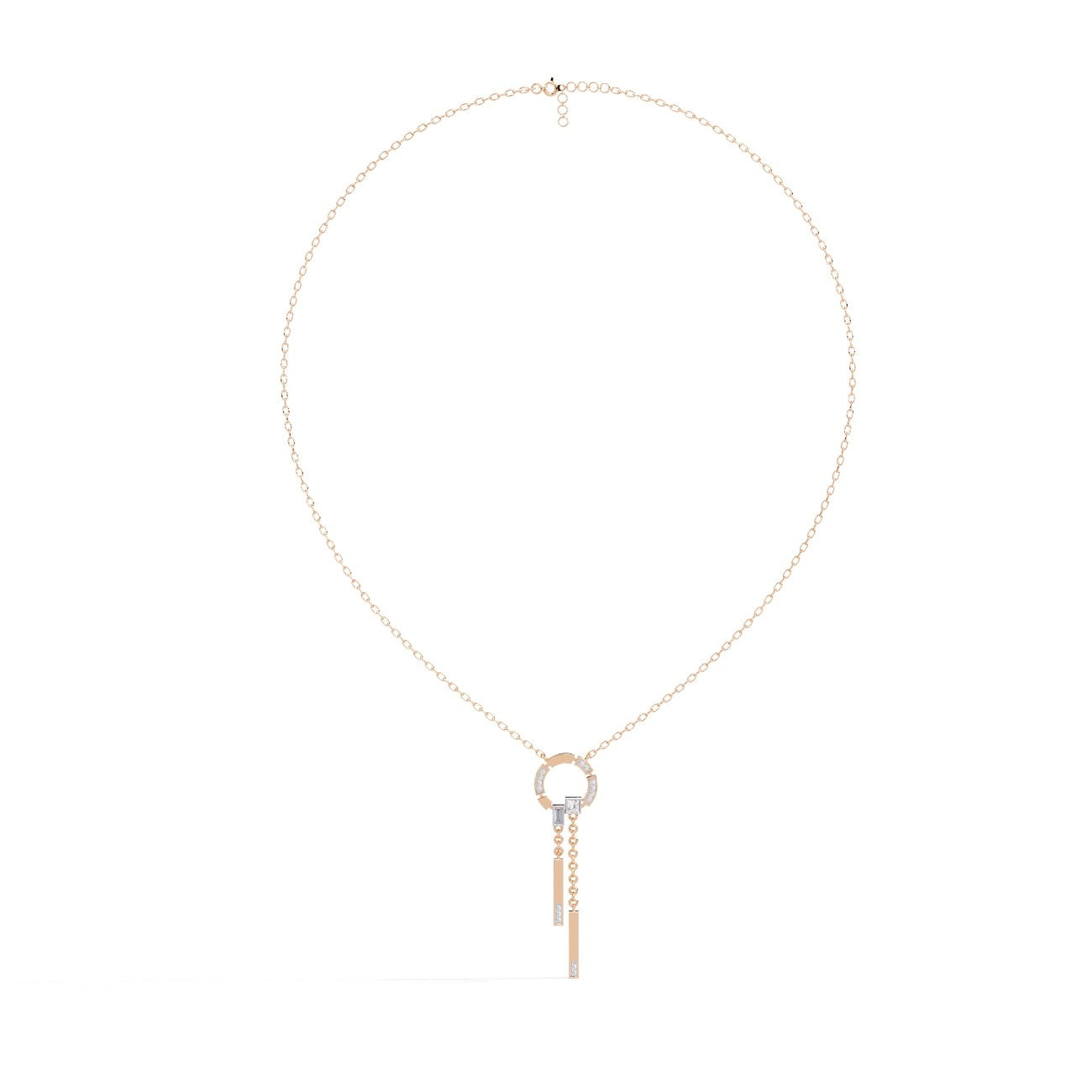 Honey Drop Lab Grown Diamond Necklace