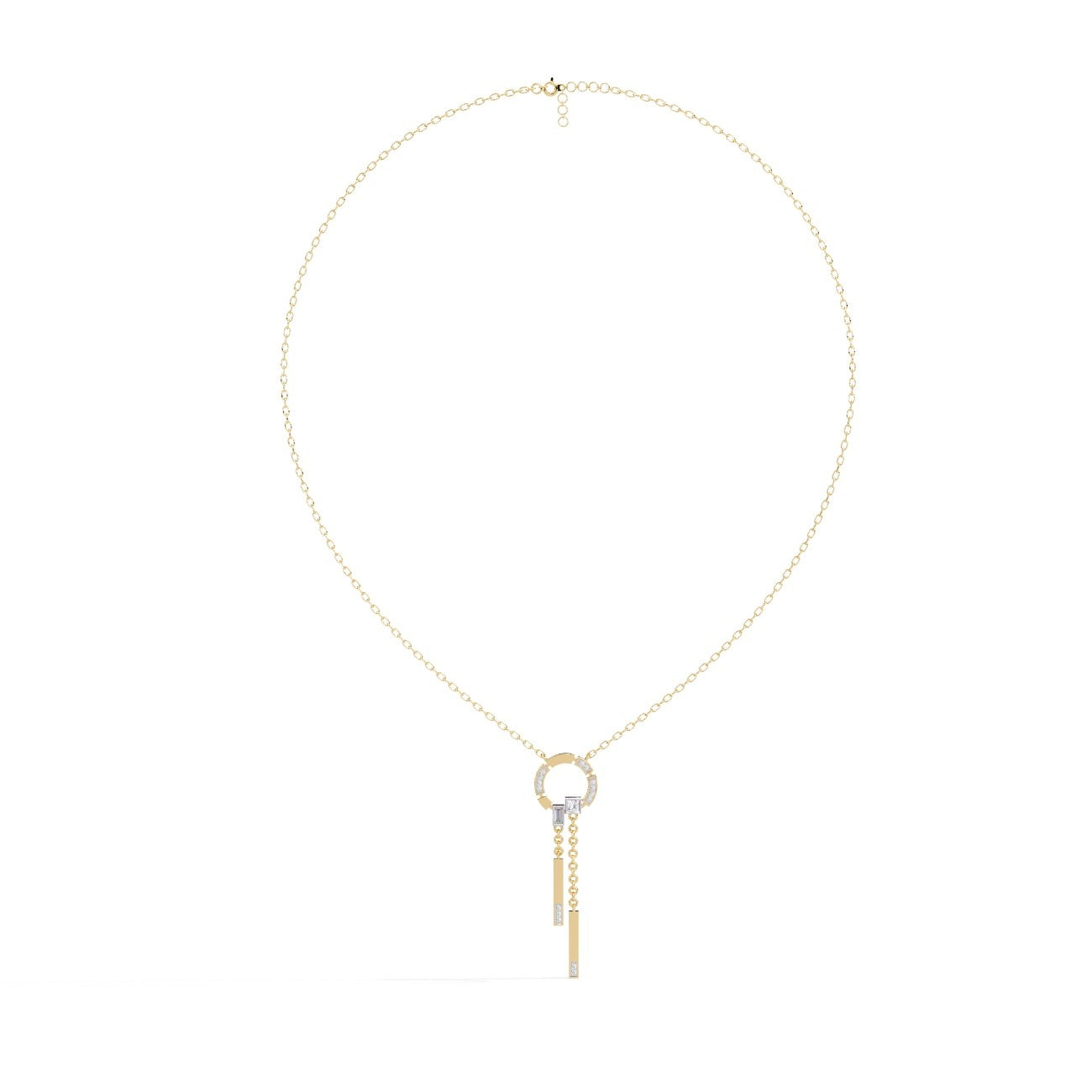 Honey Drop Lab Grown Diamond Necklace