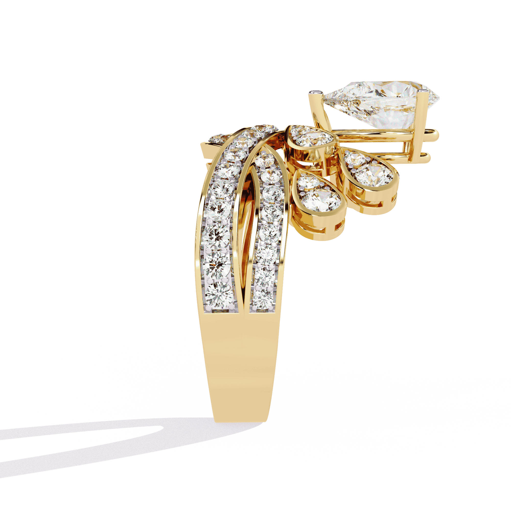 Lab Grown Diamond Cocktail Ring