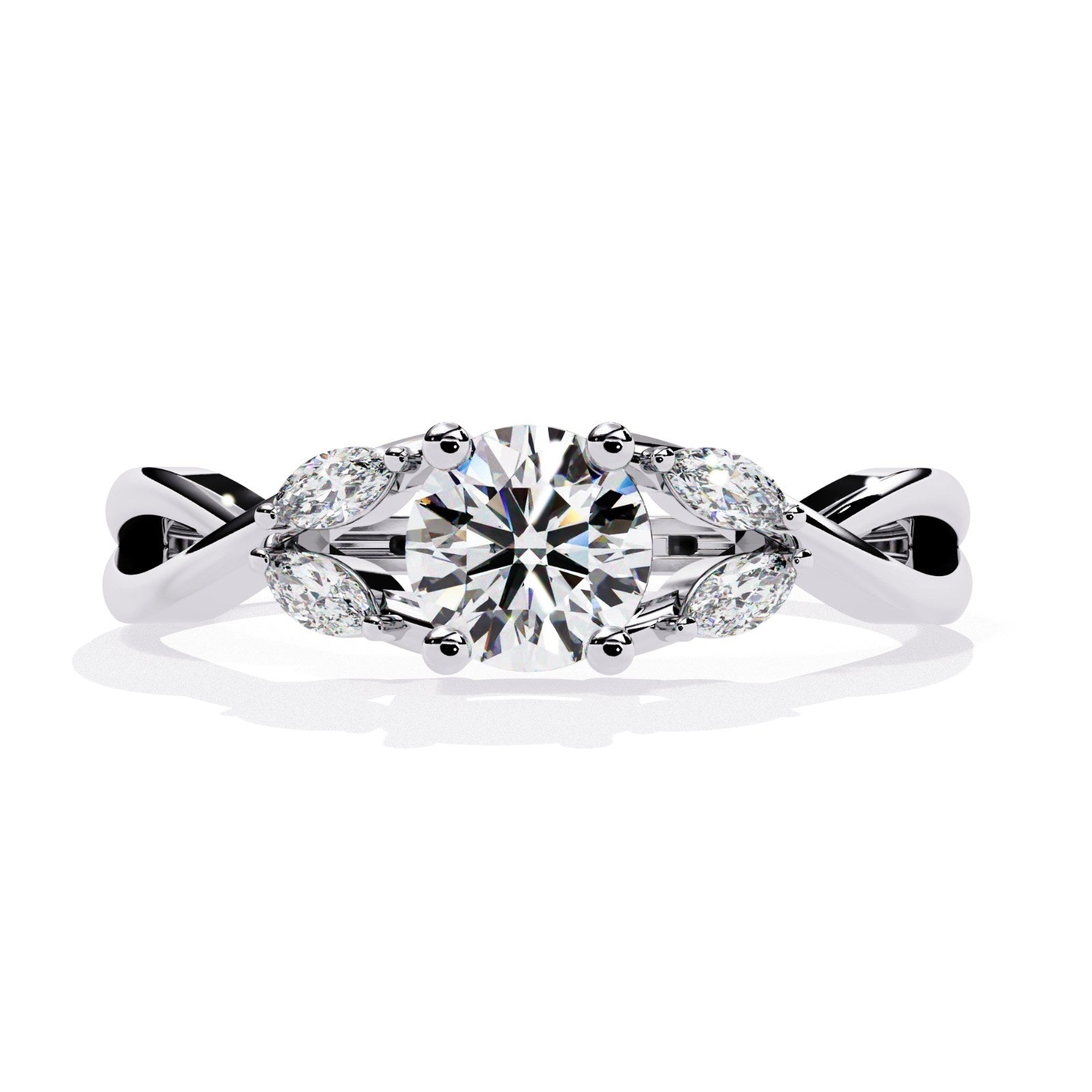 0.50 pointer classic style Lab grown Diamond ring for a beautiful gift