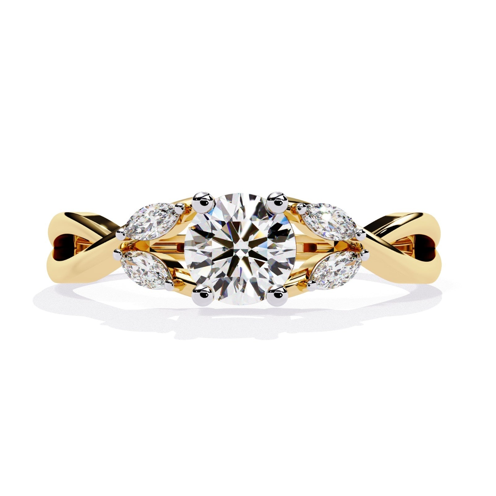 0.50 pointer classic style Lab grown Diamond ring for a beautiful gift