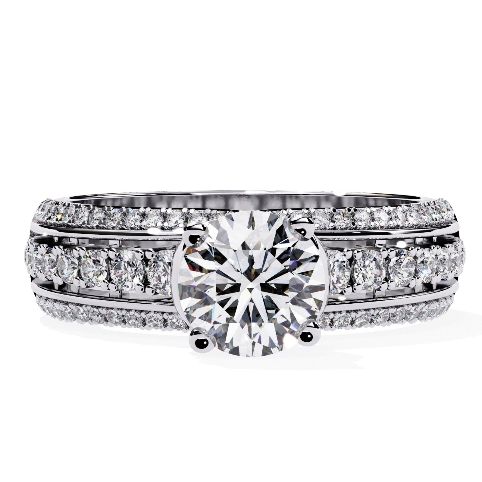 0.80ct Engagement Lab Grown Diamond Ring | ATYANTA JEWELS