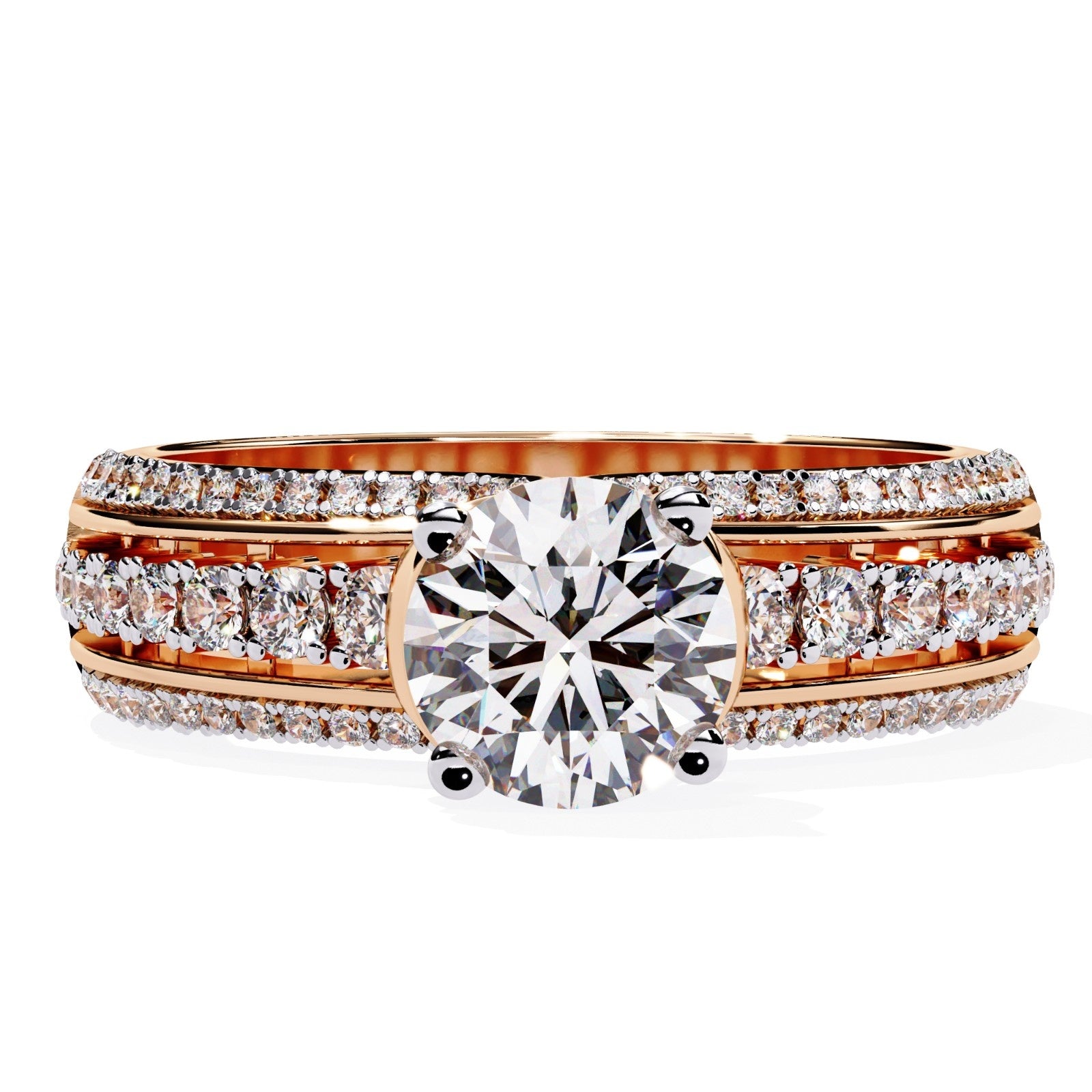 0.80ct Engagement Lab Grown Diamond Ring | ATYANTA JEWELS