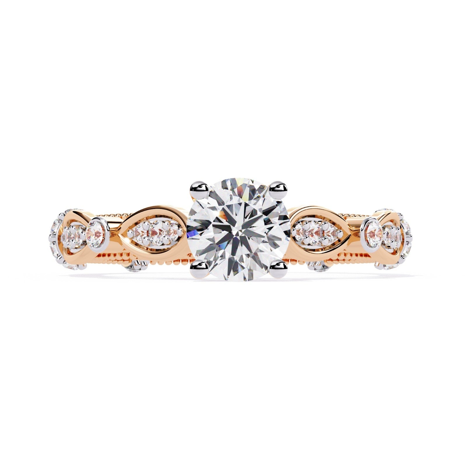Secret Sparkle 0.60 Carat Lab Diamond Solitaire Ring | ATYANTA JEWELS