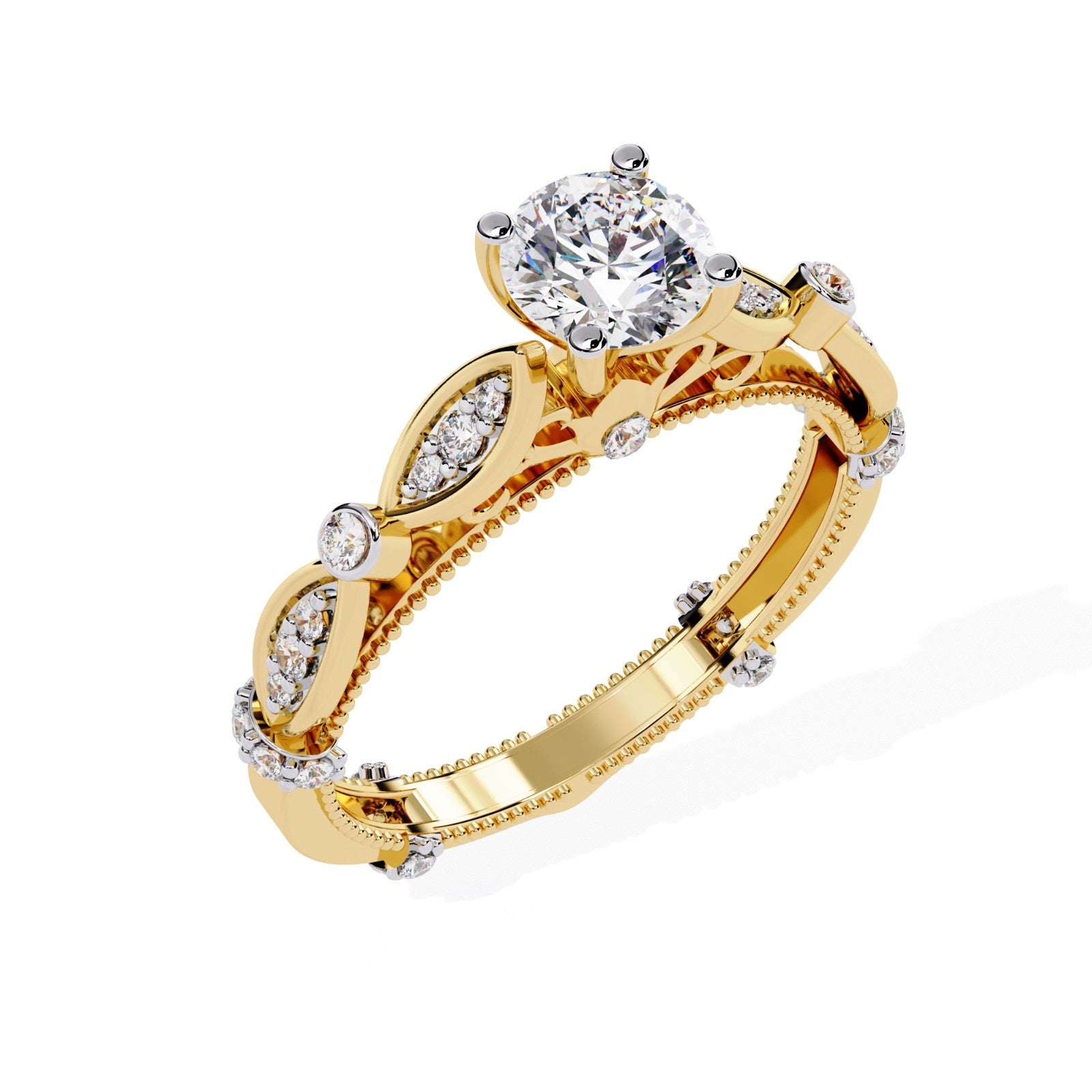 Secret Sparkle 0.60 Carat Lab Diamond Solitaire Ring | ATYANTA JEWELS