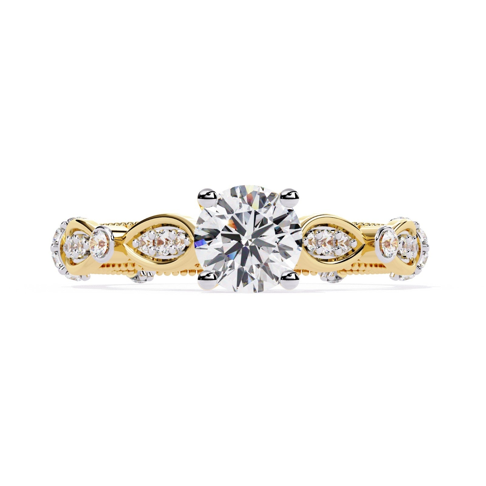 Secret Sparkle 0.60 Carat Lab Diamond Solitaire Ring | ATYANTA JEWELS