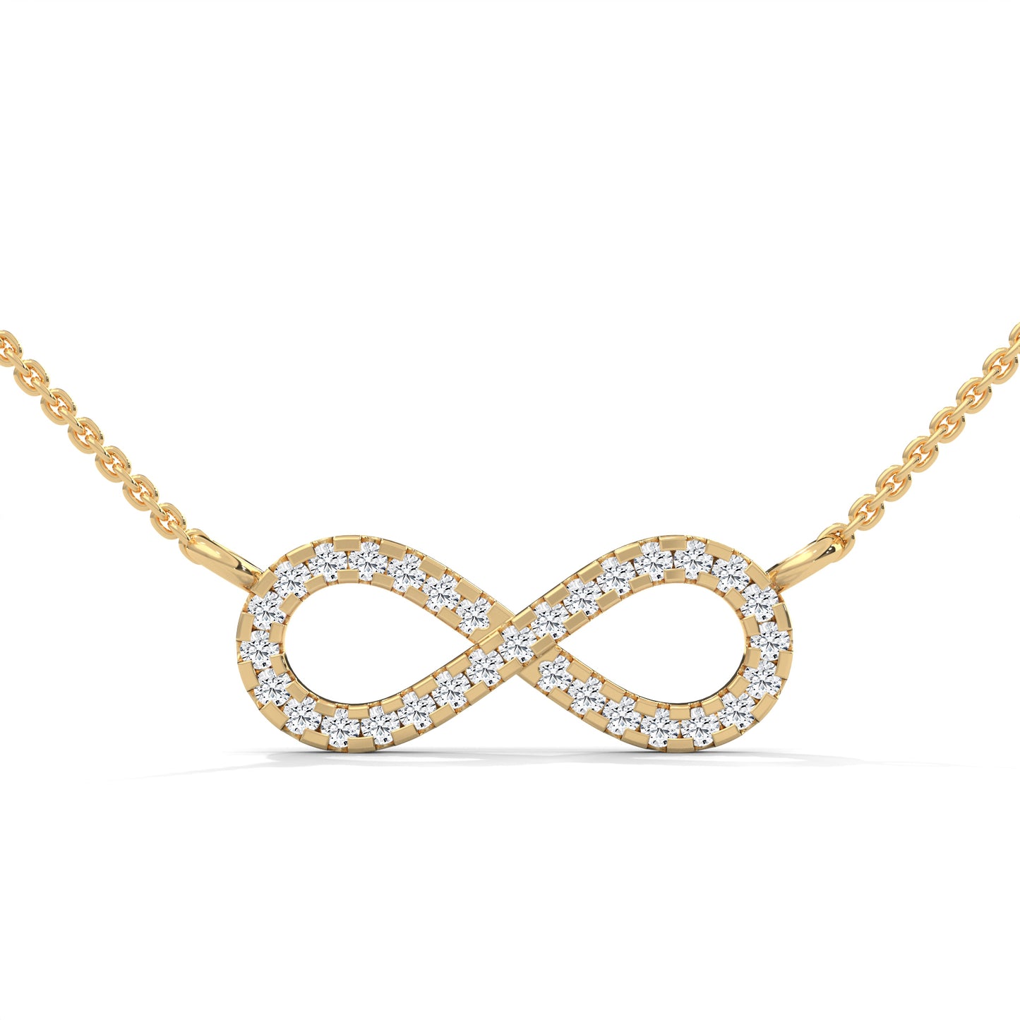 INFINITY DIAMOND PENDANT