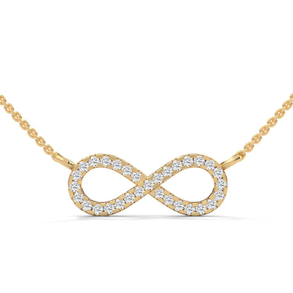 INFINITY DIAMOND PENDANT