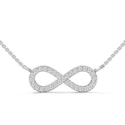 INFINITY DIAMOND PENDANT