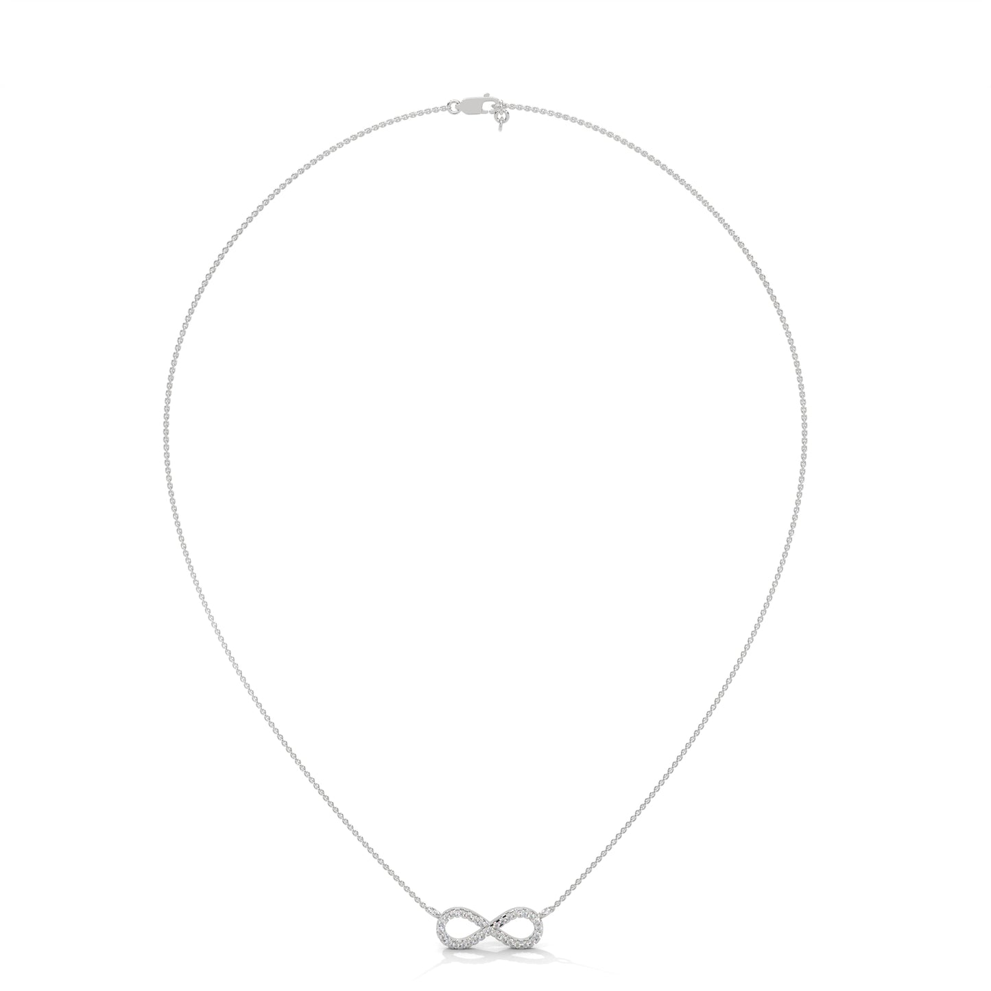 INFINITY DIAMOND PENDANT