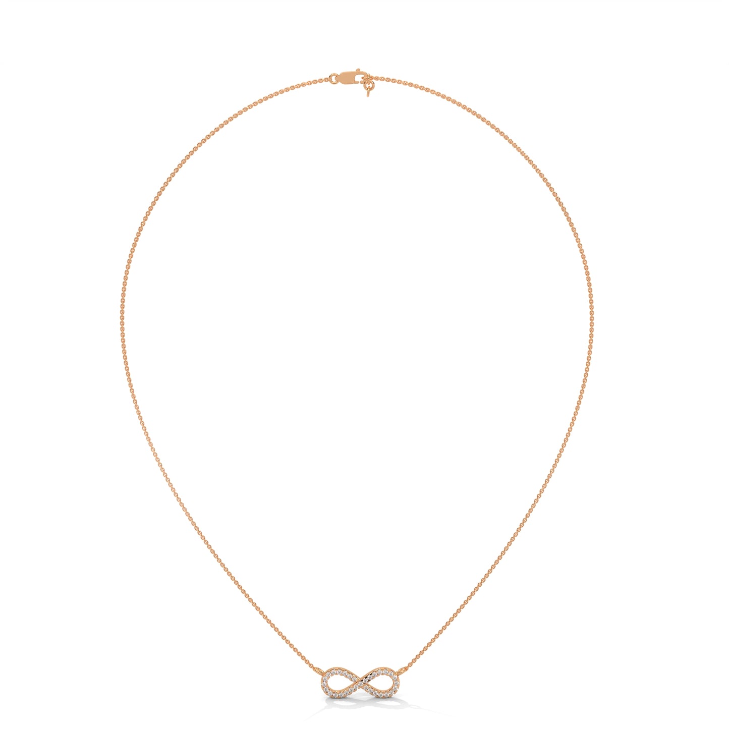 INFINITY DIAMOND PENDANT