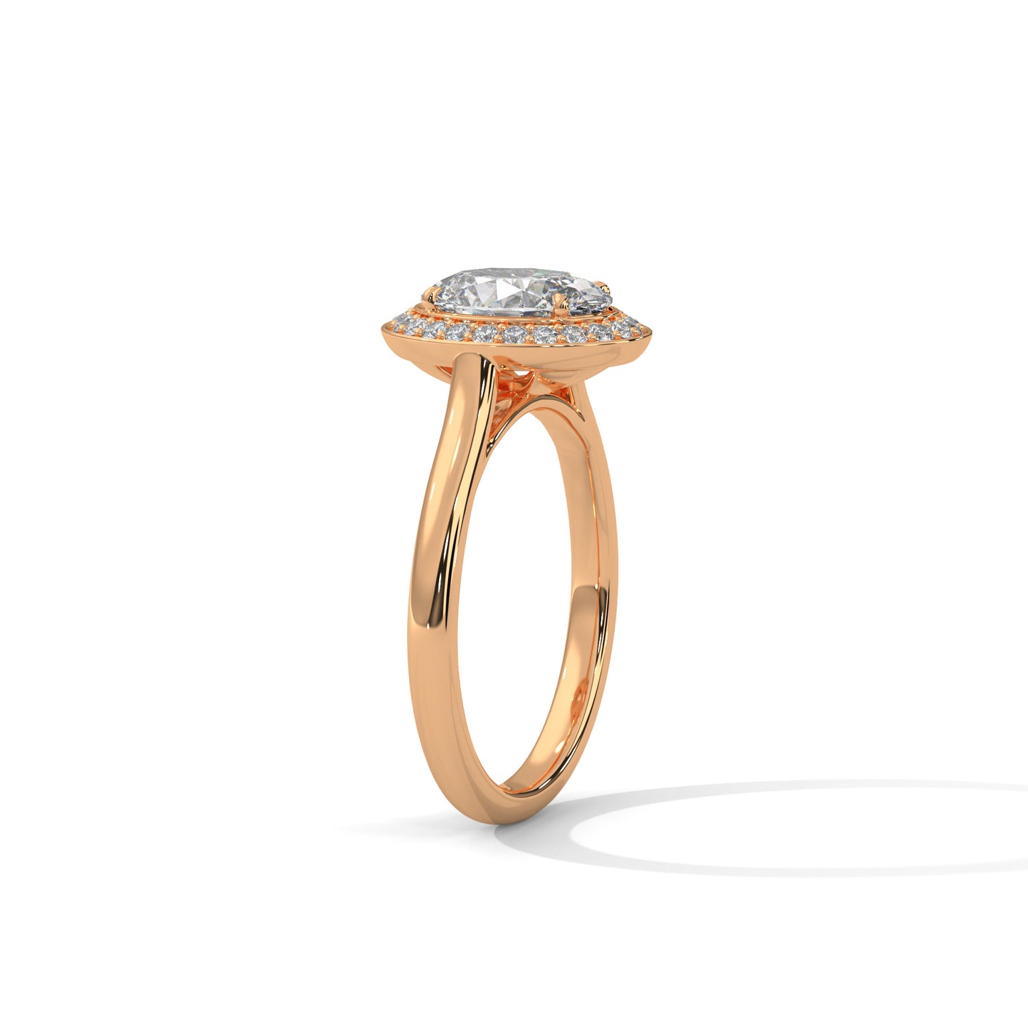 1 CARAT OVAL SOLITAIRE RING
