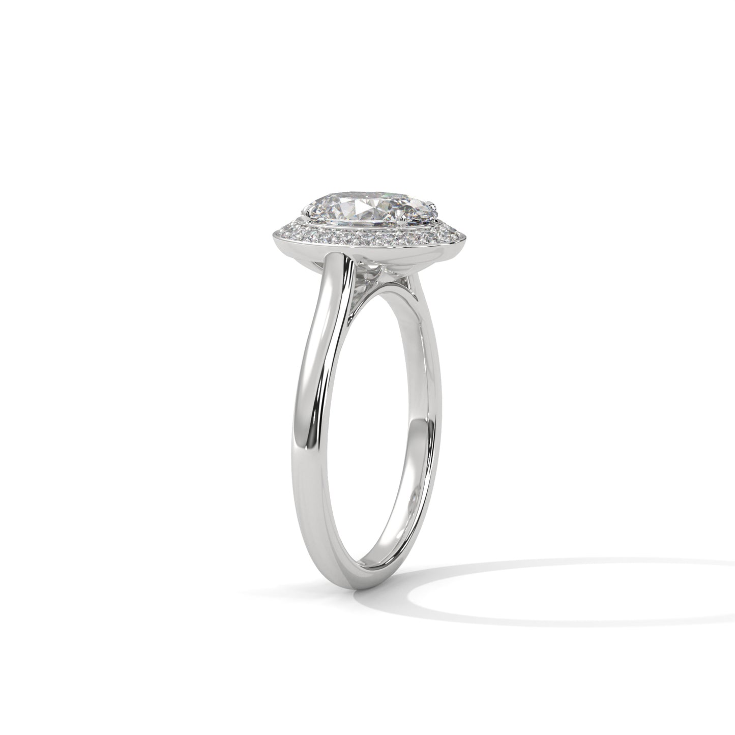 1 CARAT OVAL SOLITAIRE RING