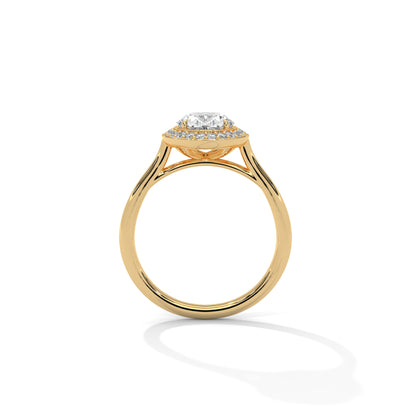 1 CARAT OVAL SOLITAIRE RING