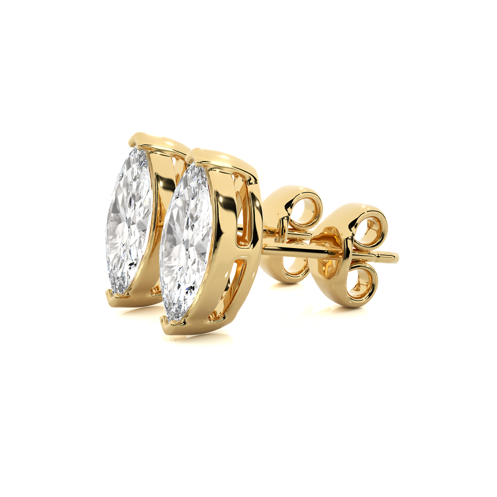 1 - 1 Carat Marquise cut Earring Tops | ATYANTA JEWELS