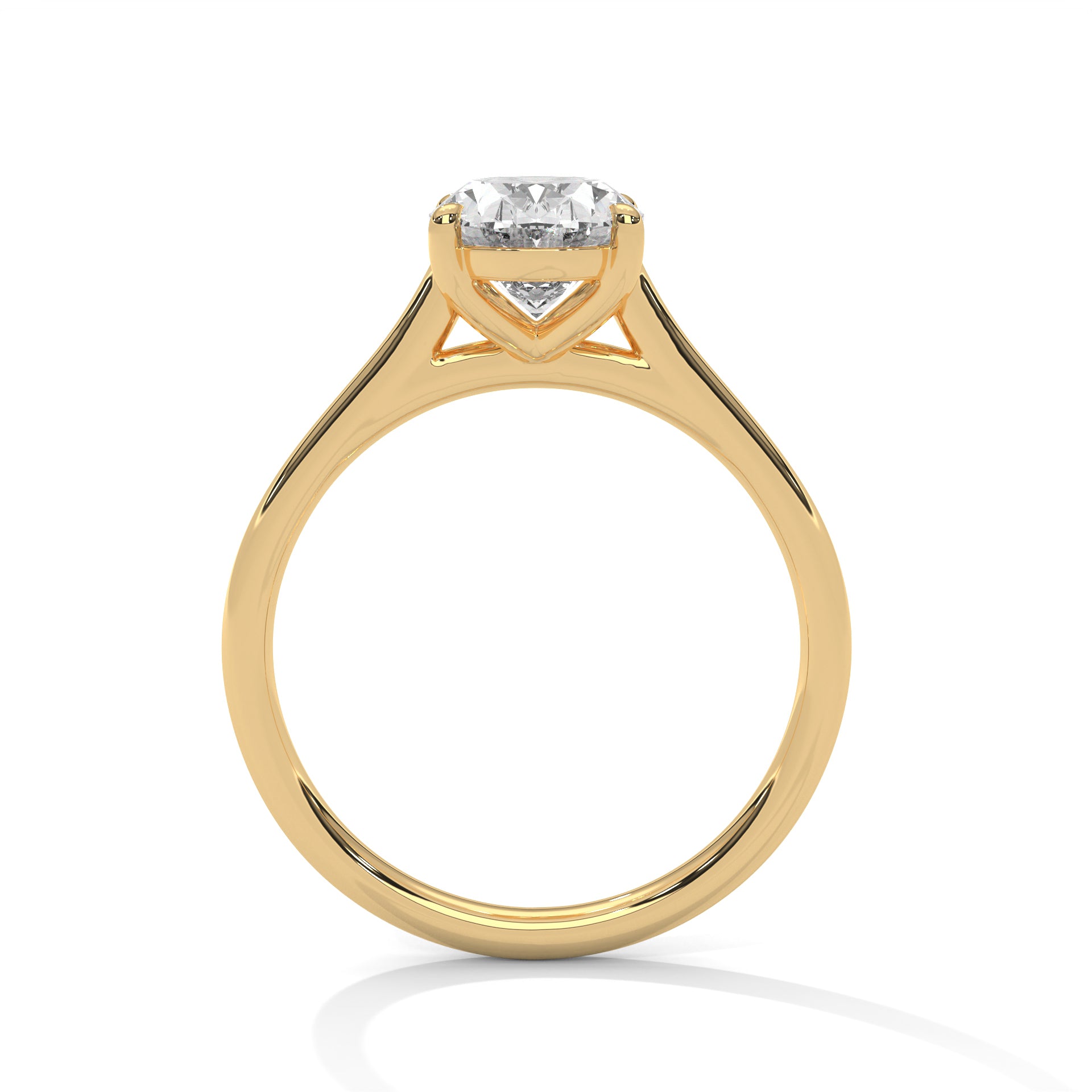 2.00 carat Labgrown Diamond OVAL shape Daily Wear Ring