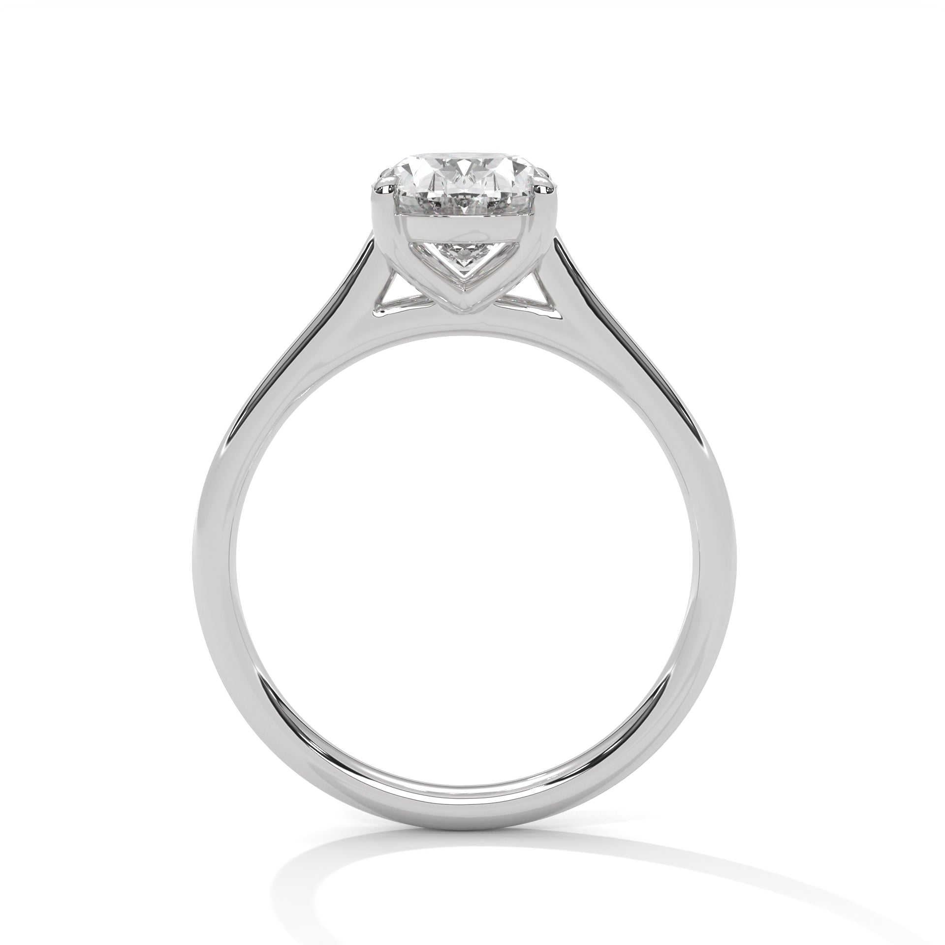 2.00 carat Labgrown Diamond OVAL shape Daily Wear Ring