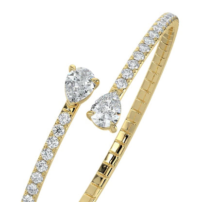 Diamond Bracelet - 14K & 18K Gold Elegant and Timeless Design