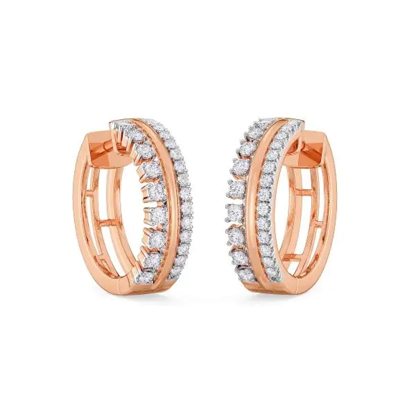 Fancy Diamond Earrings - 14K & 18K Gold Luxury Earrings for Special Occasions