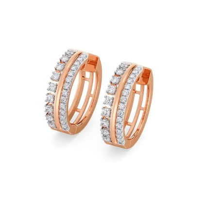 Fancy Diamond Earrings - 14K & 18K Gold Luxury Earrings for Special Occasions