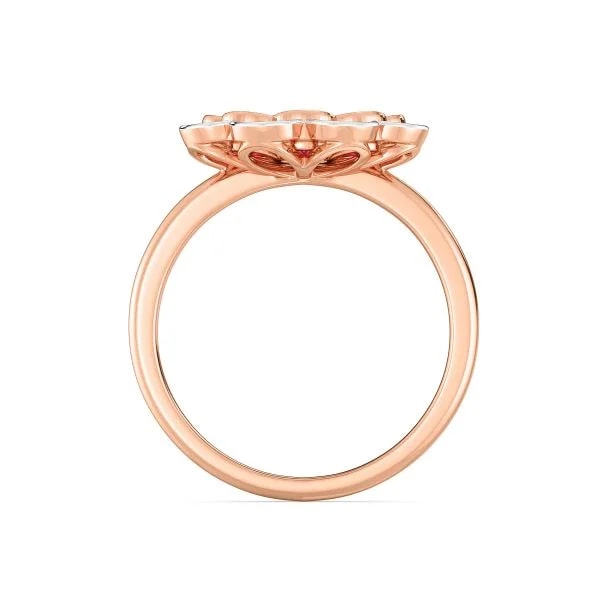 Cocktail Band Ring - 14K & 18K Gold Statement Design